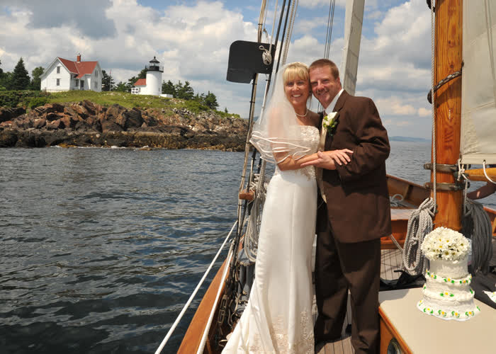 Sailing Weddings in Camden Maine